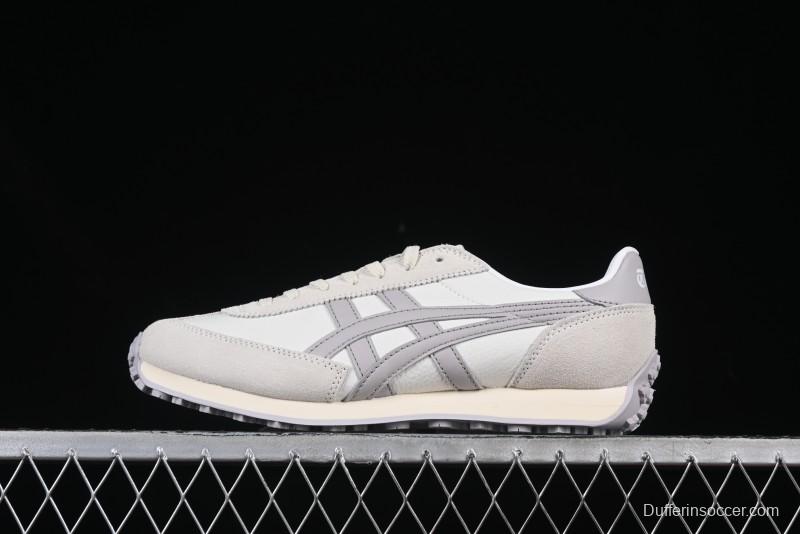Classic Onitsuka Tiger Mexico 66 Shoes – White & Grey Minimalist Design