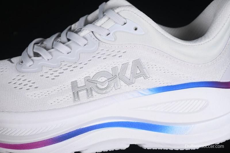 HOKA ONE ONE Bondi 9 Knit Lightweight Casual Running Shoes - 1162012 CYWH