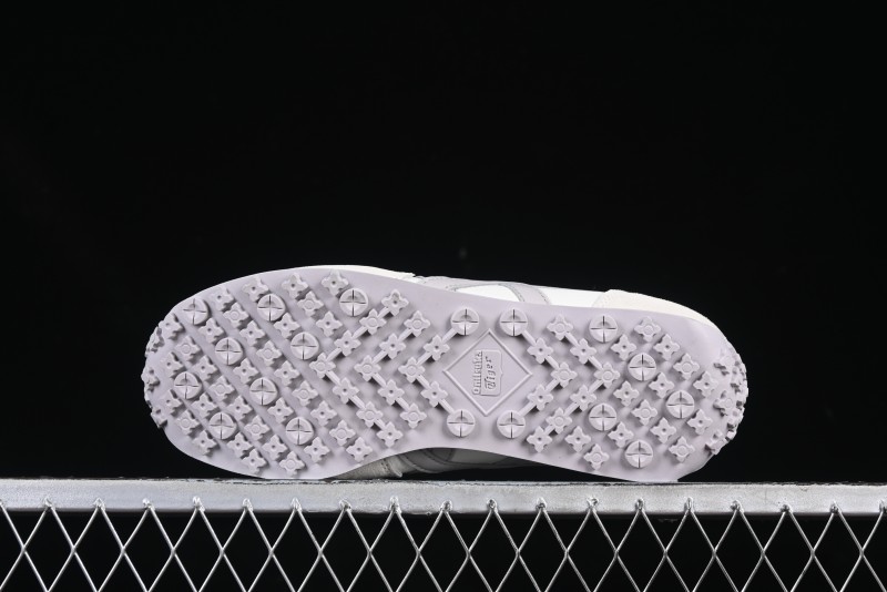 Classic Onitsuka Tiger Mexico 66 Shoes – White & Grey Minimalist Design