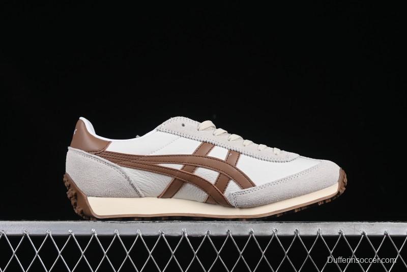 Onitsuka Tiger Serrano Retro Sneakers - White/Brown
