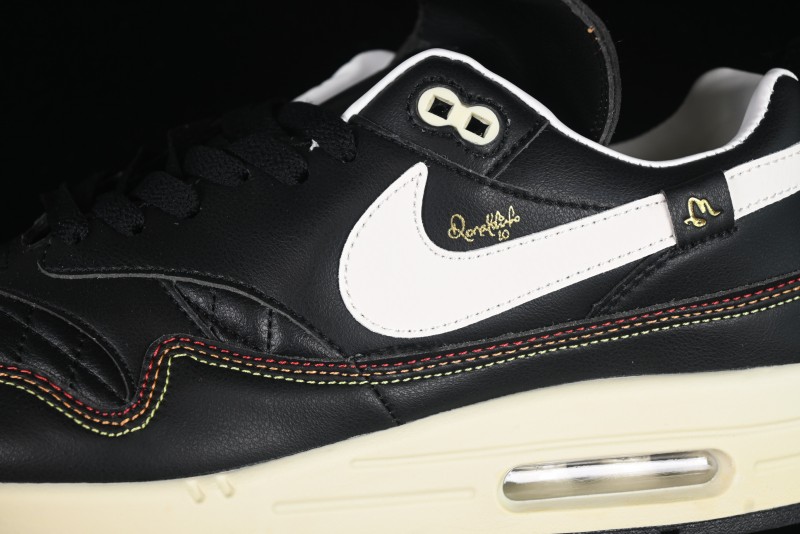 Nike Air Max 1 Retro Running Shoes with Half-Sole Air Cushion - 315352-271