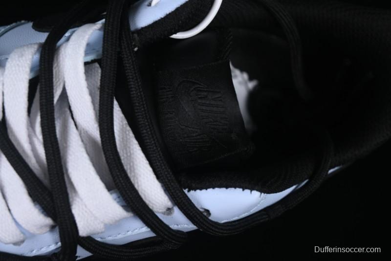 Custom "I Love U" Black & White Sneakers - Sleek Barcode Design