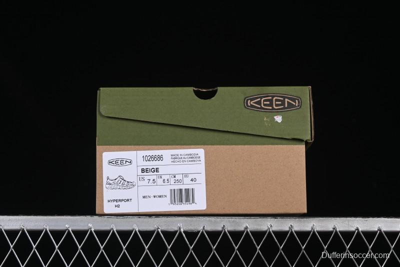 Keen Newport H2 Outdoor Sports Water Sandals with Toe Protection - 1026686BEIGE