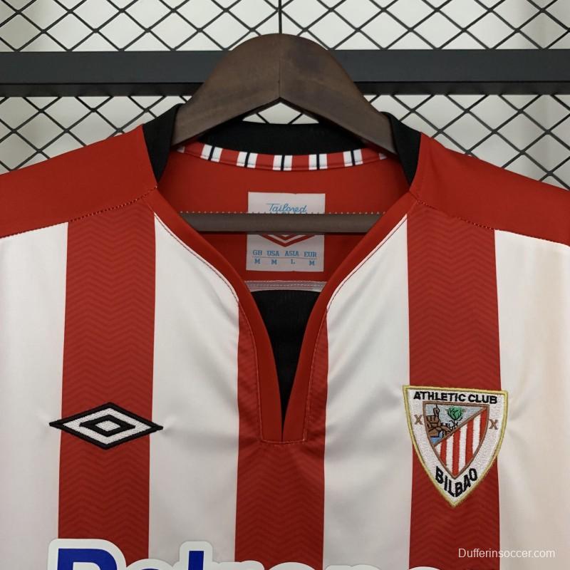 11/12 Retro Athletic Bilbao Home Jersey