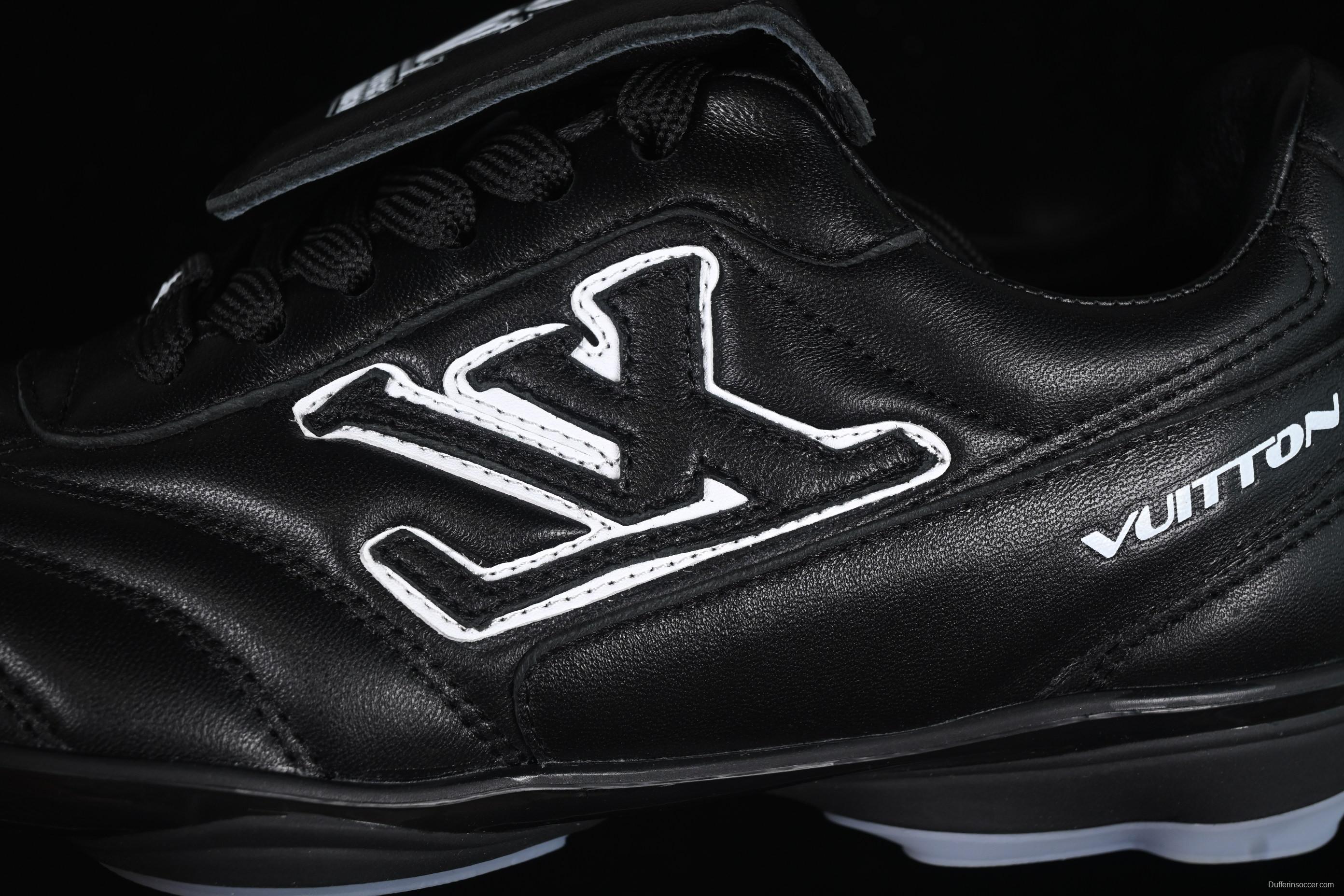 Louis Vuitton Footprint Soccer Low-Top Lifestyle Casual Shoes Round Toe Lace-Up - AJF6