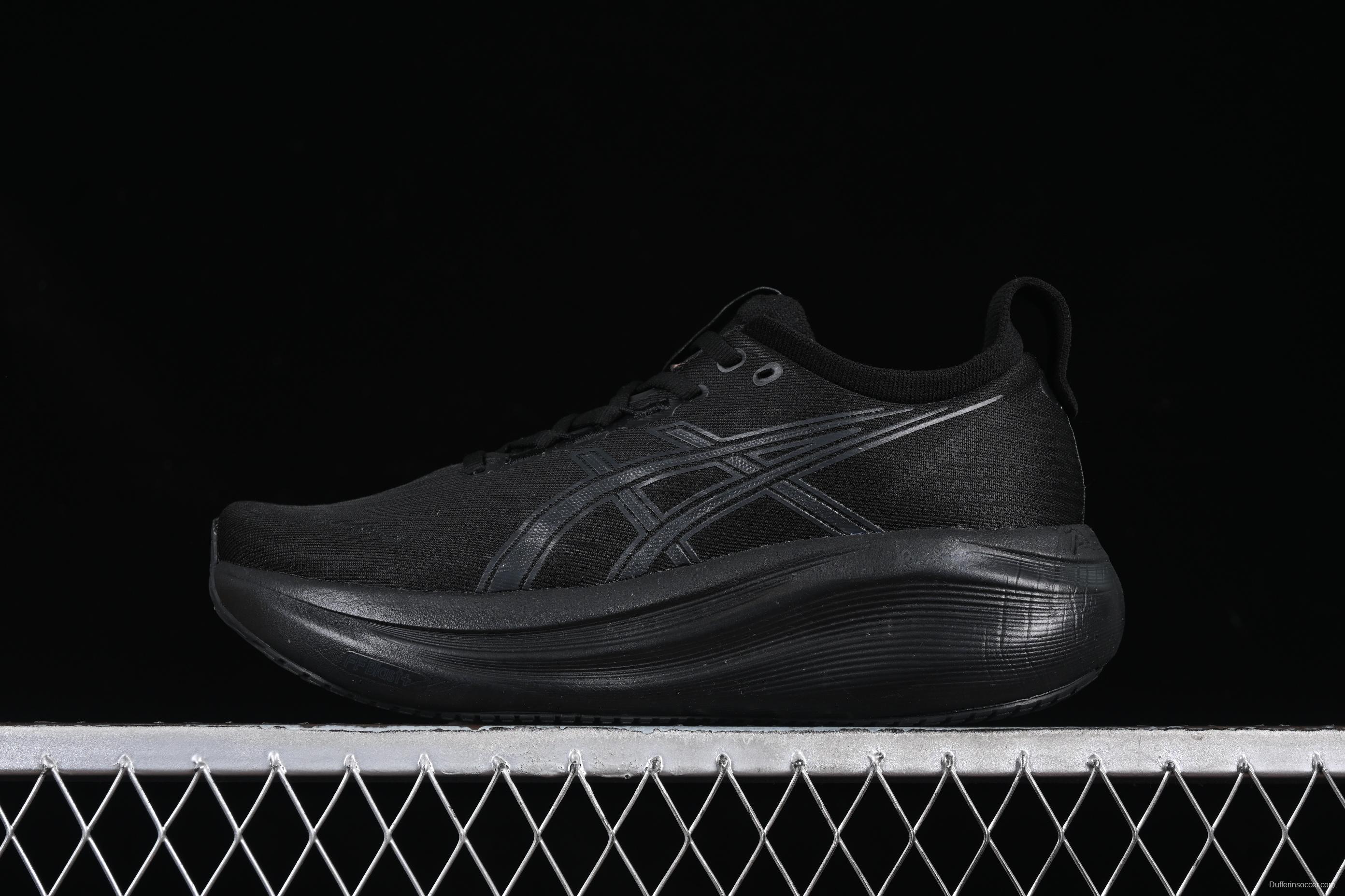 Asics Gel-Nimbus 27 Retro Breathable Casual Shoes Cushioned Men's Durable Running Shoes - 1011B958-001