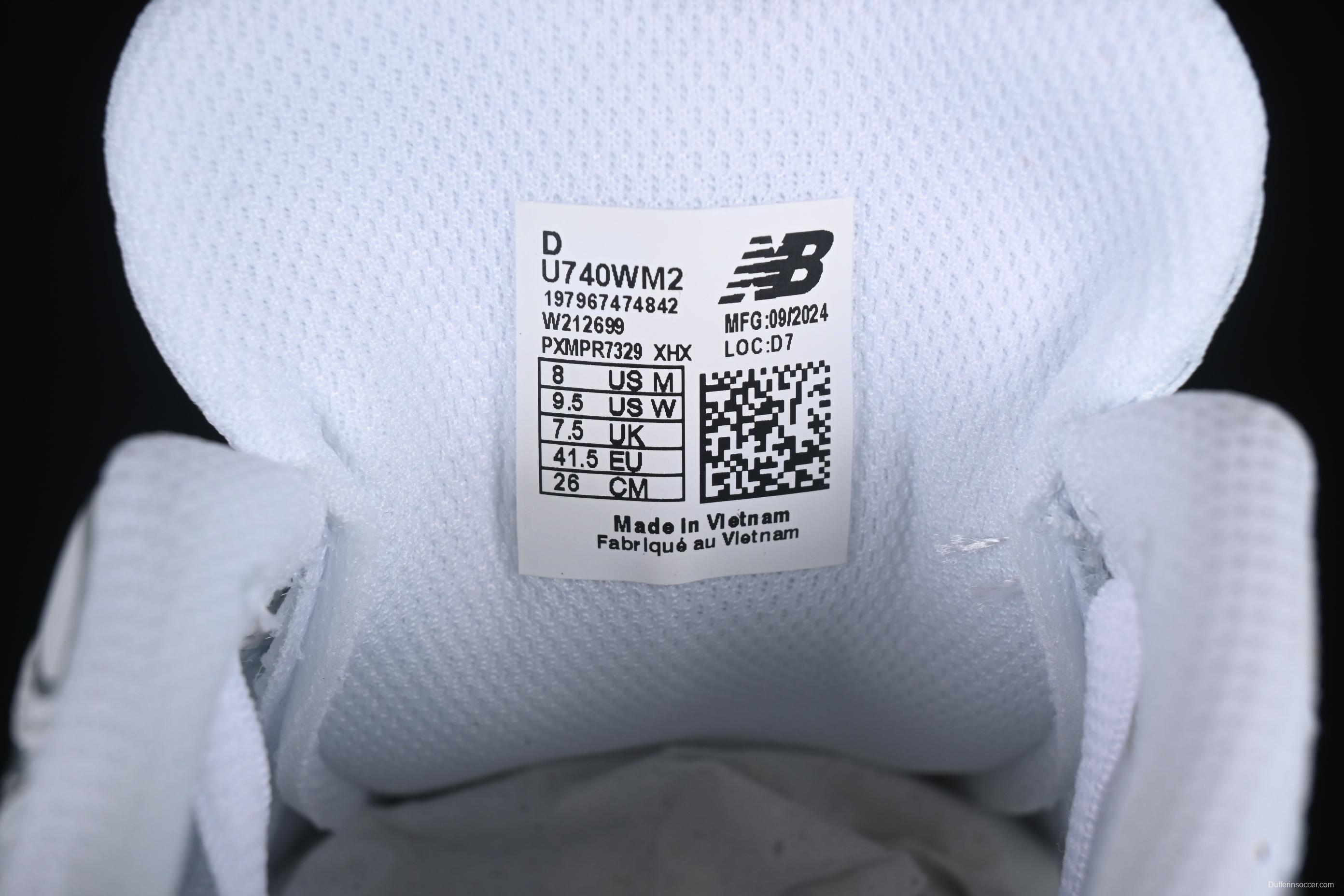 New Balance 740 Series Retro Dad Style Casual Running Shoes - U740WM2