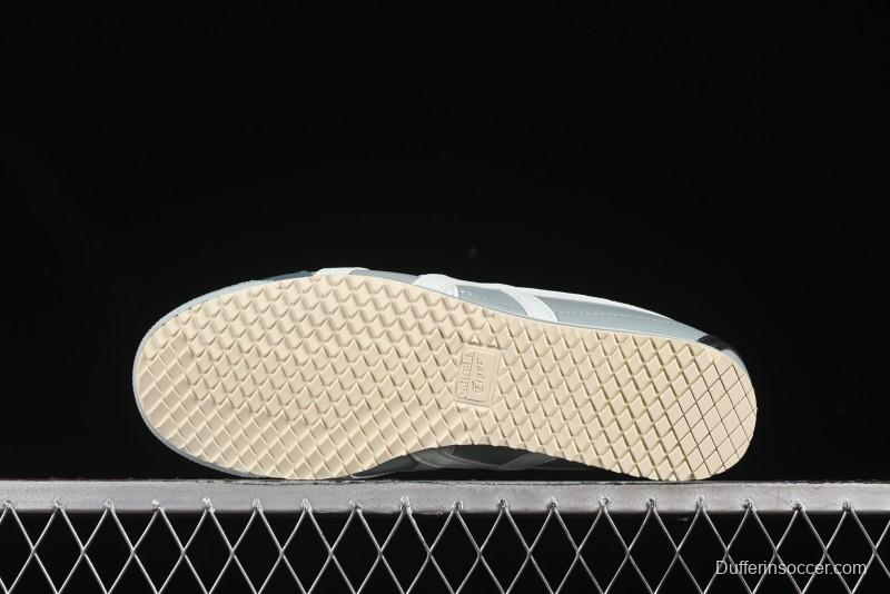 Onitsuka Tiger Mexico 66 Cactful-S Low-Top Leather Running Shoes in Pastel Colorway - 1183A872-402