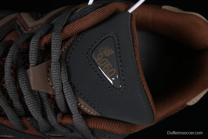 Joe Freshgoods x New Balance 9060 Retro Casual Running Sneakers with ABZORB Cushioning - U9060RFB