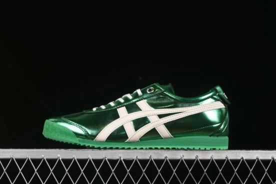 Onitsuka Tiger Mexico 66 SD Leather Low-Top Casual Running Shoes - 1183C468-301