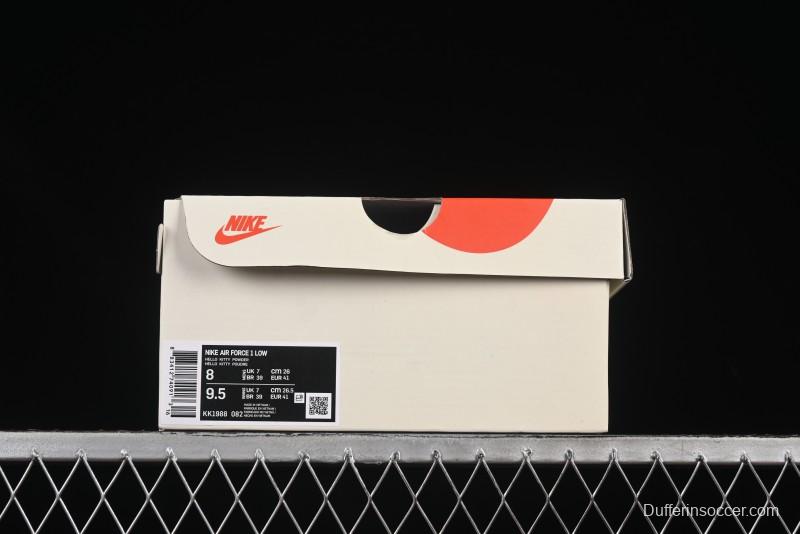 Nike Air Force 1 '07 Low Cartoon Cat Collaboration Pink Cartoon Cat Casual Sneakers - KK1988-082