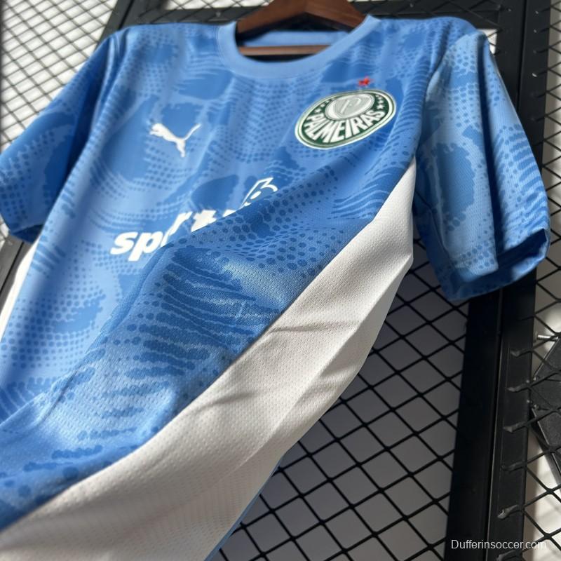 25/26 Palmeiras Goalkeeper Blue Jersey