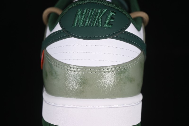 Nike Dunk Low Butterfly Bamboo Forest Green Low-Top Casual Sneakers - DD1391-101
