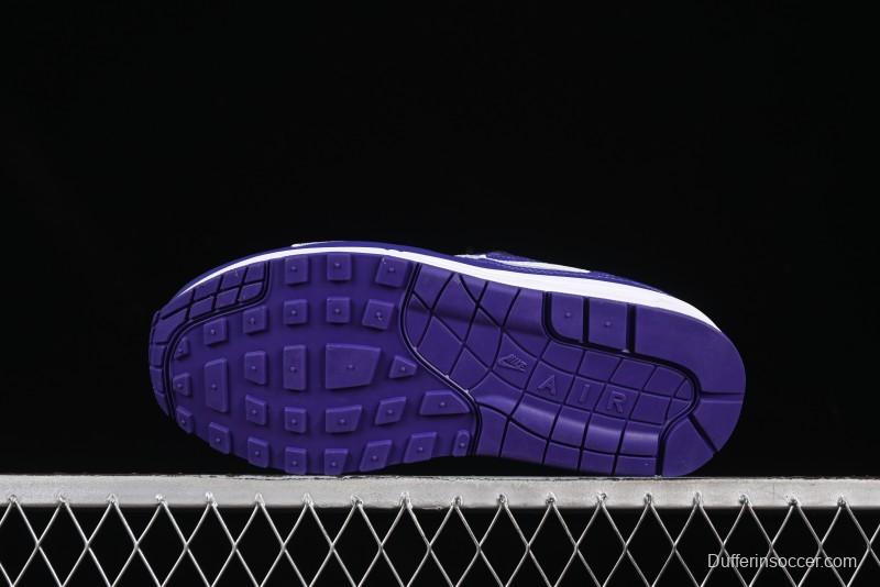 Nike Air Max 1 Retro Running Shoes with Half-Sole Air Cushion - HF8813-500