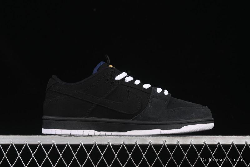 Nike SB Dunk Low Pro ISO Black Gum Rubber SB Low-Top Skateboarding Shoes - CD2563-006