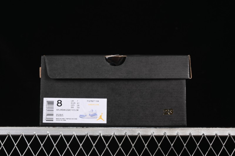 Nike Air Jordan Legacy 312 Low Sneakers with Triple Strap Design - FQ7827-104