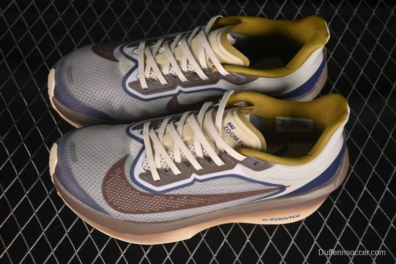 Nike Zoom Fly 6 Ultra-Lightweight Running Shoes with React Foam and Carbon Fiber Plate - HV4366-072