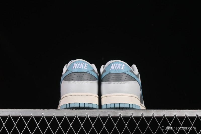 Nike SB Dunk Low Blue Grey Low-Top Casual Skate Shoes - HF5441-001