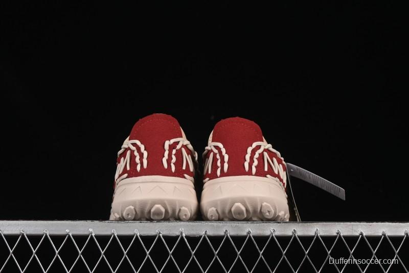 Keen Uneek Flat-M Woven Elastic Strap Outdoor Water Sports Sandals - 1014097 RED