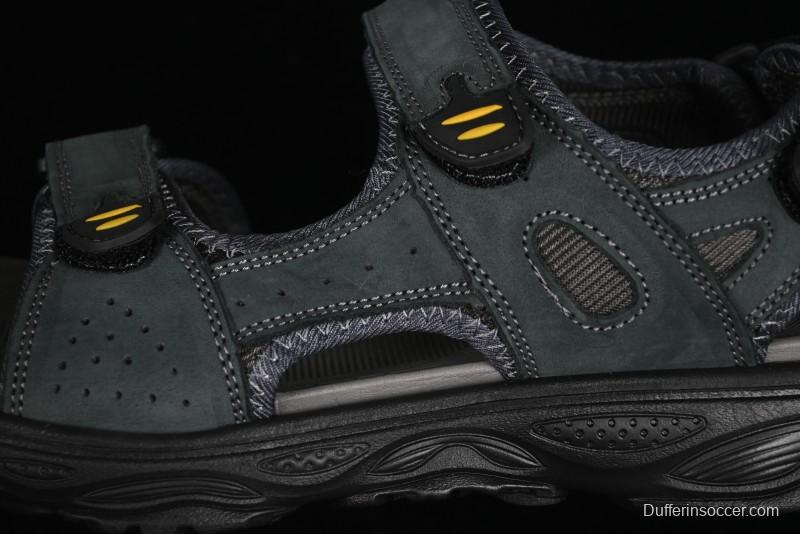 ECCO Off Trail Series Sporty Casual Sandals with Adjustable Hook-and-Loop Closure - 63251701002