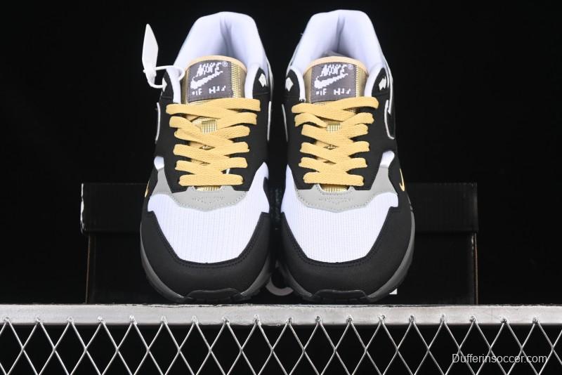 Nike Air Max 1 Retro Running Shoes with Half-Sole Air Cushion - IB9898-001