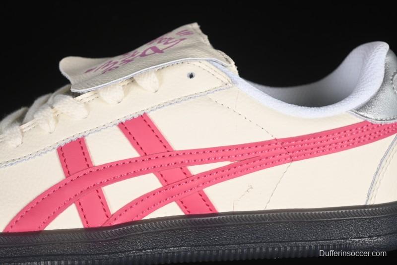 Onitsuka Tiger Tokuten Low-Top Casual Sneakers with T-TOE Reinforcement and Retro Indoor Sole - 1183B938-100
