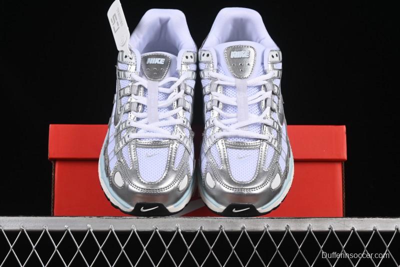Nike P-6000 Premium Retro Casual Sneakers with Lightweight Design - BV1021-108