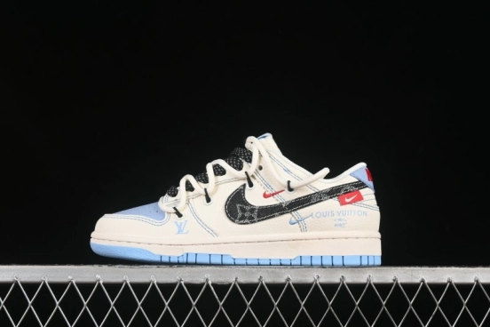 Nike SB Dunk Low Sup Anniversary Customized Low-Top Casual Skate Shoes - FC1688-219