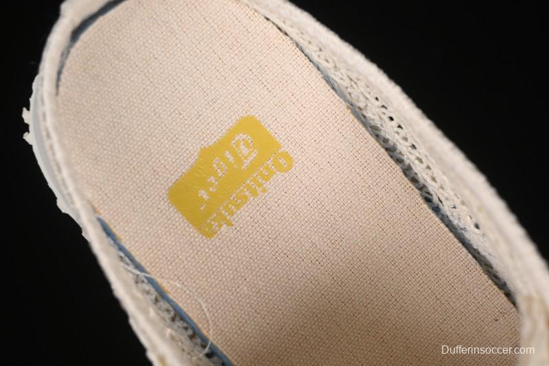 Onitsuka Tiger Mexico 66 Sabot Slip-On Shoes with Breathable Mesh Upper - 1183C123-104