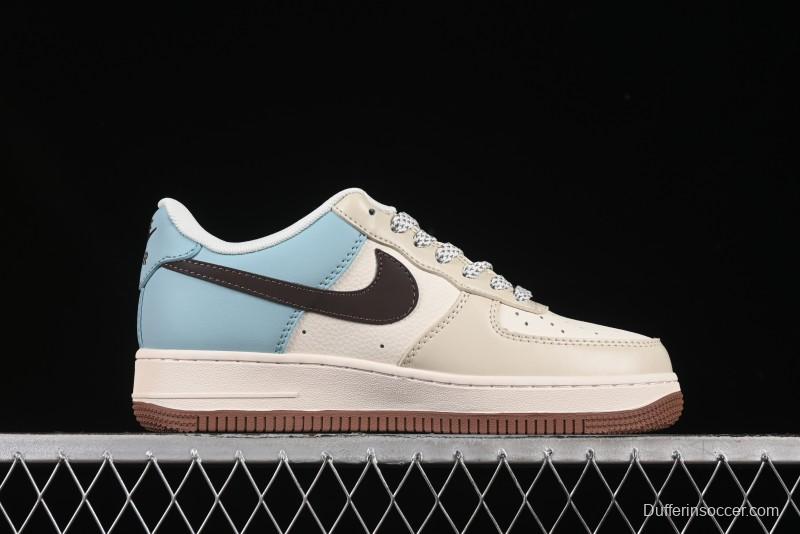 Nike Air Force 1 '07 Low LV Collaboration Summer Blue Casual Sneakers - JJ2508-702