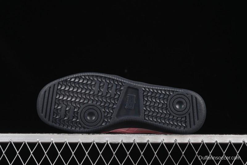 Onitsuka Tiger Tokuten Low-Top Casual Sneakers with T-TOE Reinforcement and Indoor Rubber Outsole - 1183B938-100