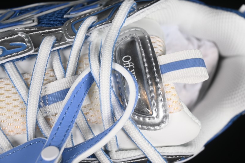 Off-White Be Right Tie-Dye Blue Low-Top Lifestyle Casual Shoes - X.E5