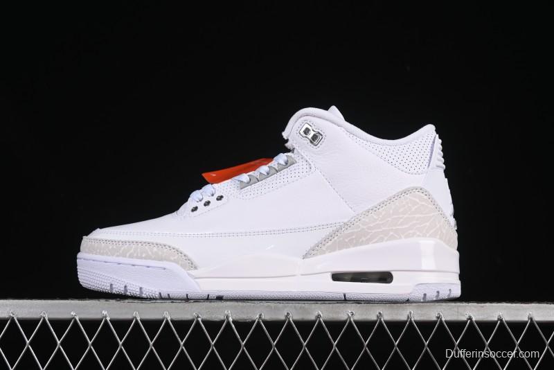 Nike Air Jordan 3 Retro Pure Money Sneakers - CT8532-111