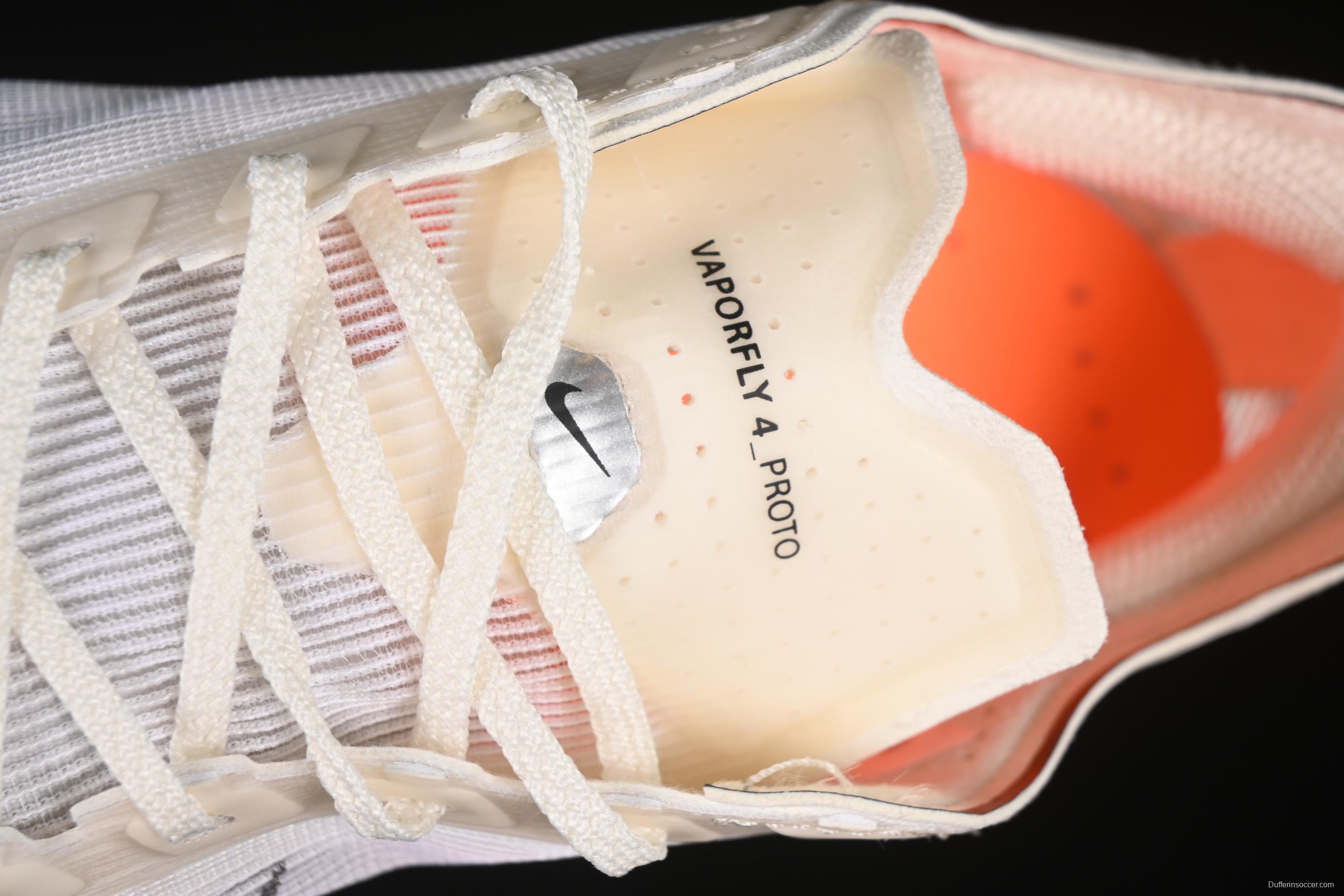 Nike ZoomX Vaporfly NEXT% 4 Marathon Series Road Racing Ultra-Light Cushion Running Shoes - HF6413-100