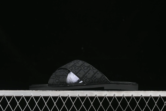 Dior Alias Oblique Summer Men's Lace-Up Casual Sandals with Cross-Strap Design - 3SA126ZSA