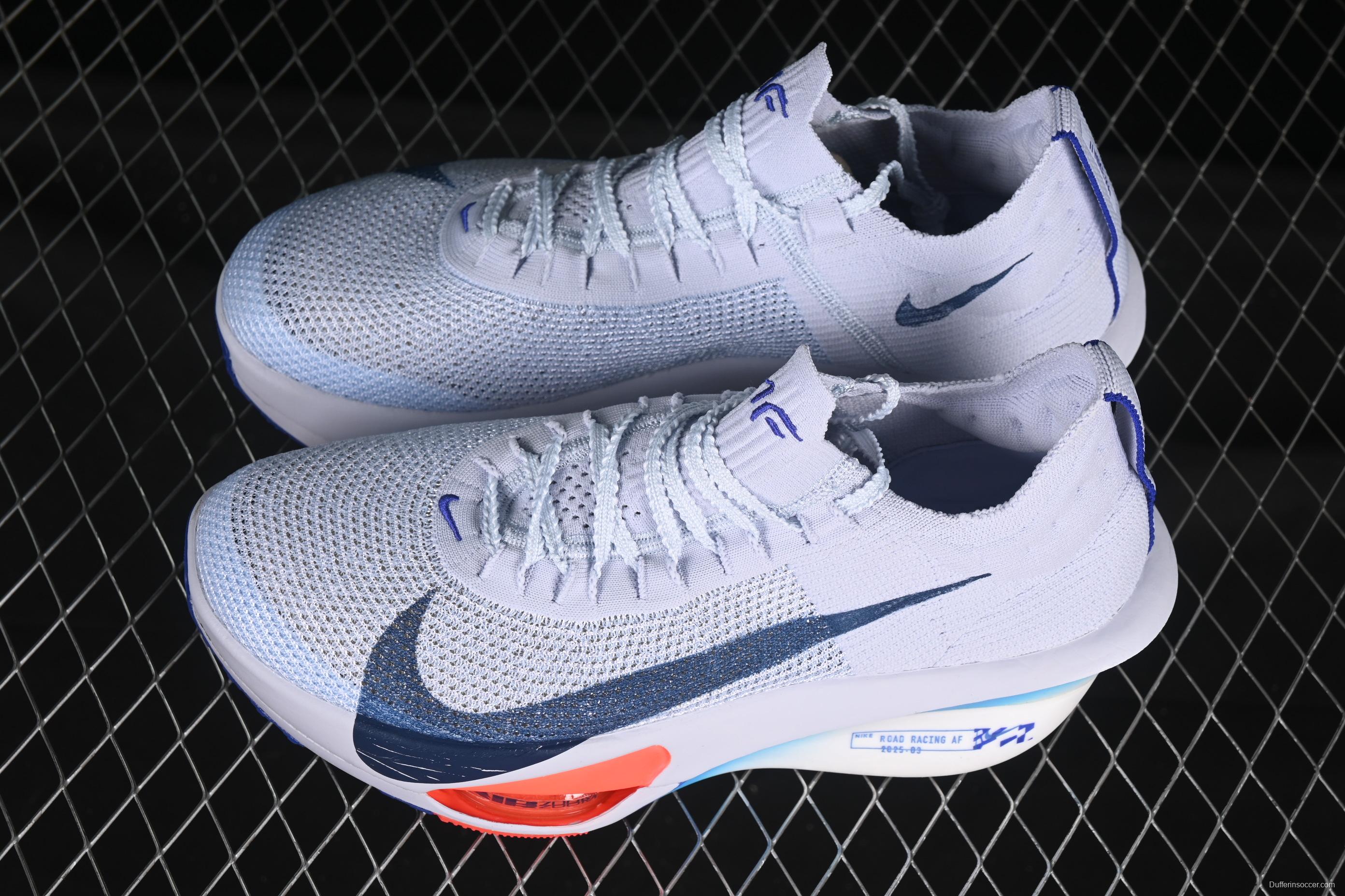 Nike Zoom AlphaFly Next 3% Prototype Marathon Running Shoes with Dual Air Zoom and ZoomX Foam - FD8311-001