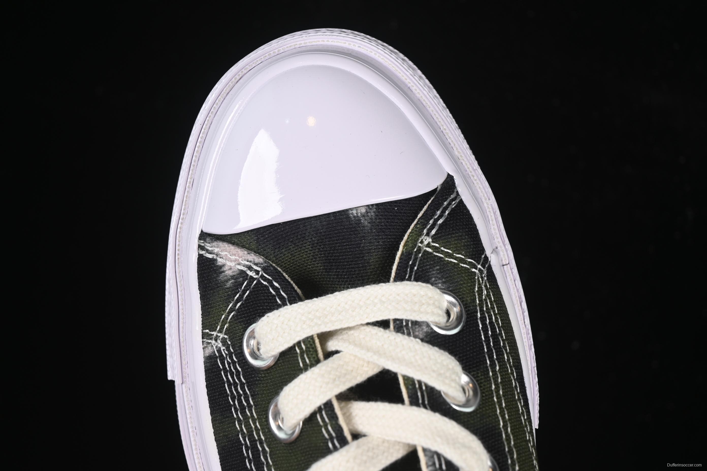 Kenzo Chuck Taylor Ox Hana Leopard Cypress Low Top Casual Sneakers - A16291C