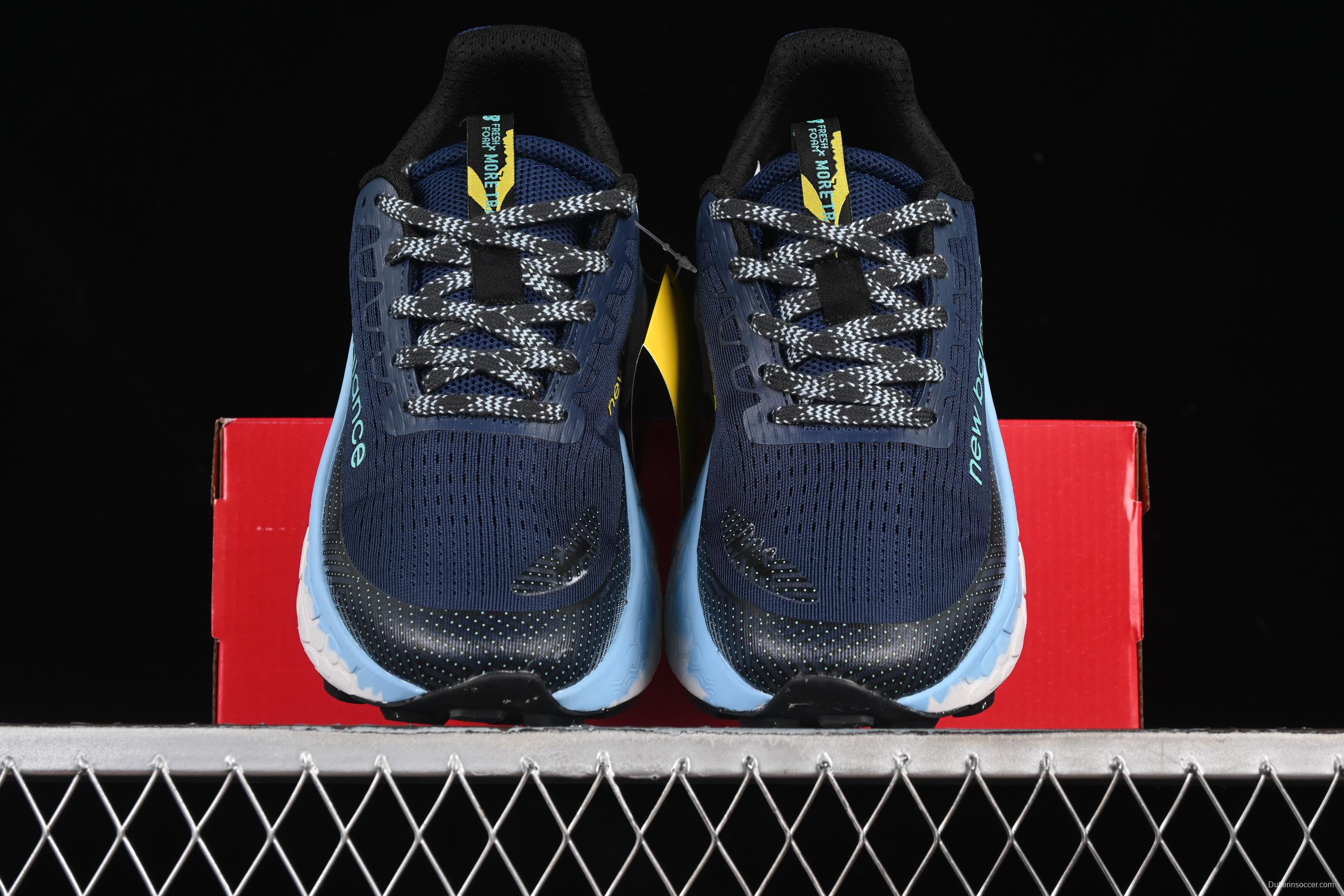 New Balance Fresh Foam X More V3 TDS Low-Top Running Shoes with Durable Anti-Slip Design - MTMORAB3