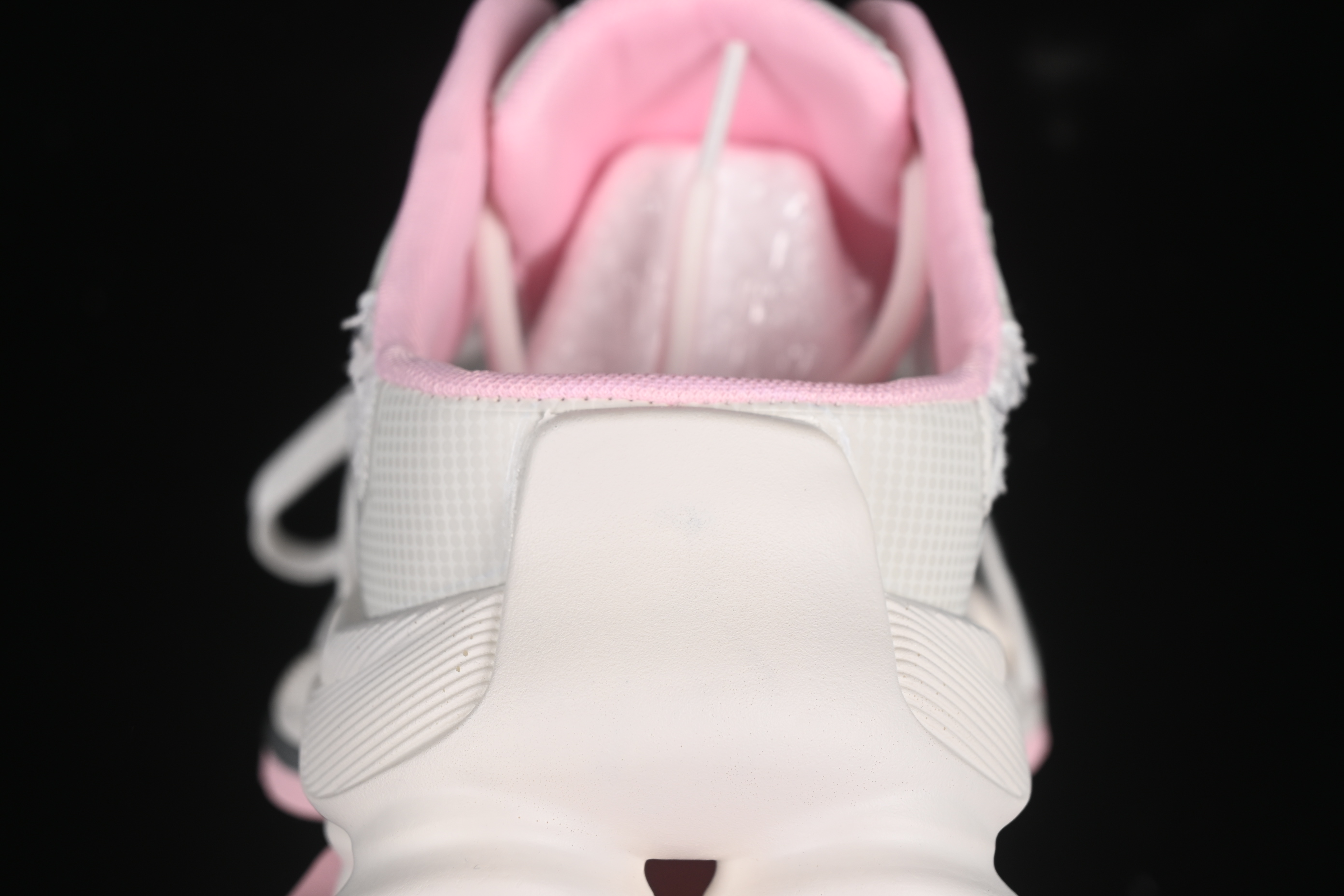 GG-CC Star Same Style Lace-Up Hollow Out Chunky Sneakers with 5cm Height Increase - G25U9910 Pink