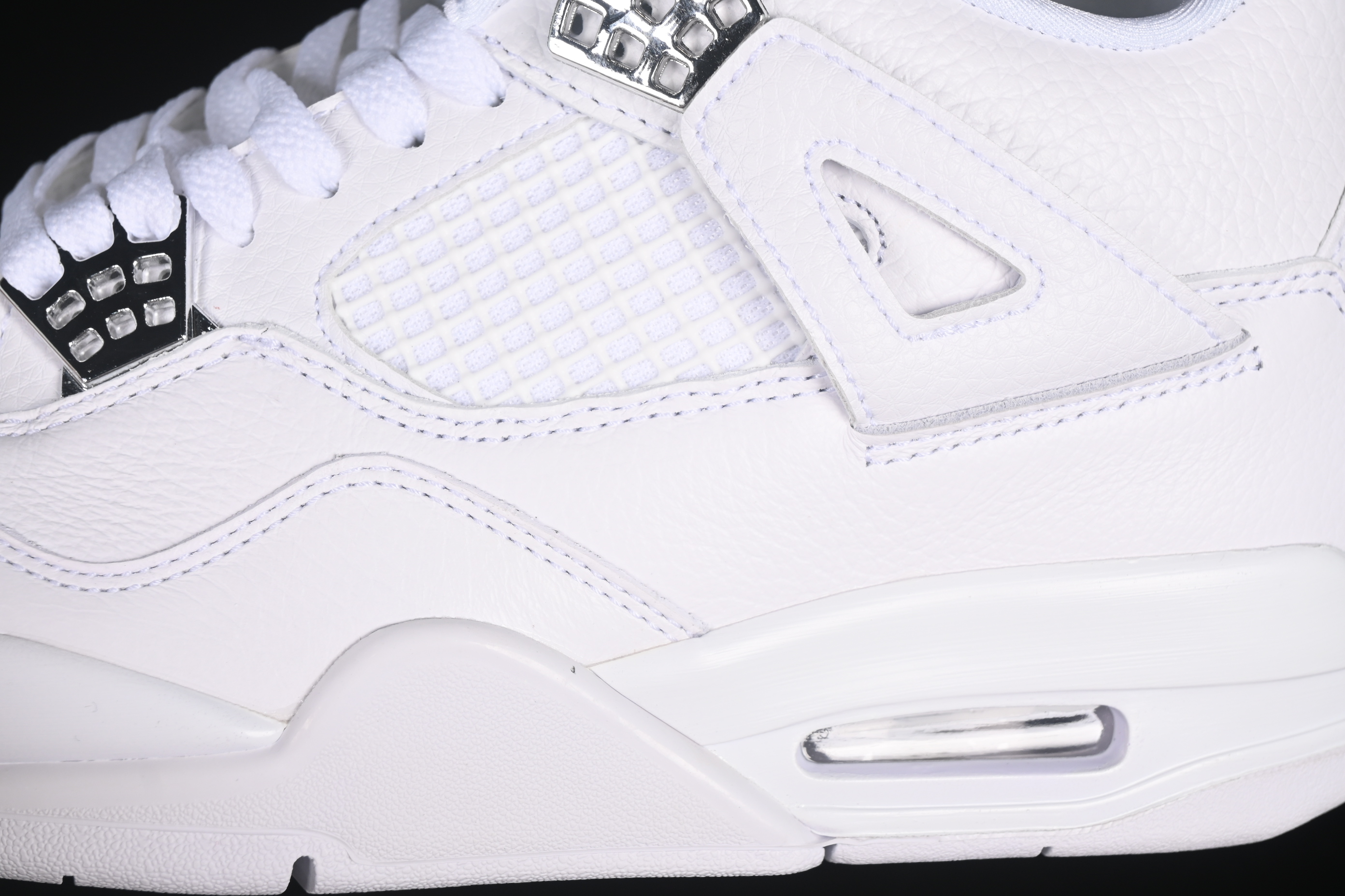 Nike Air Jordan 4 Retro PureMoney Sneakers - 308497-100