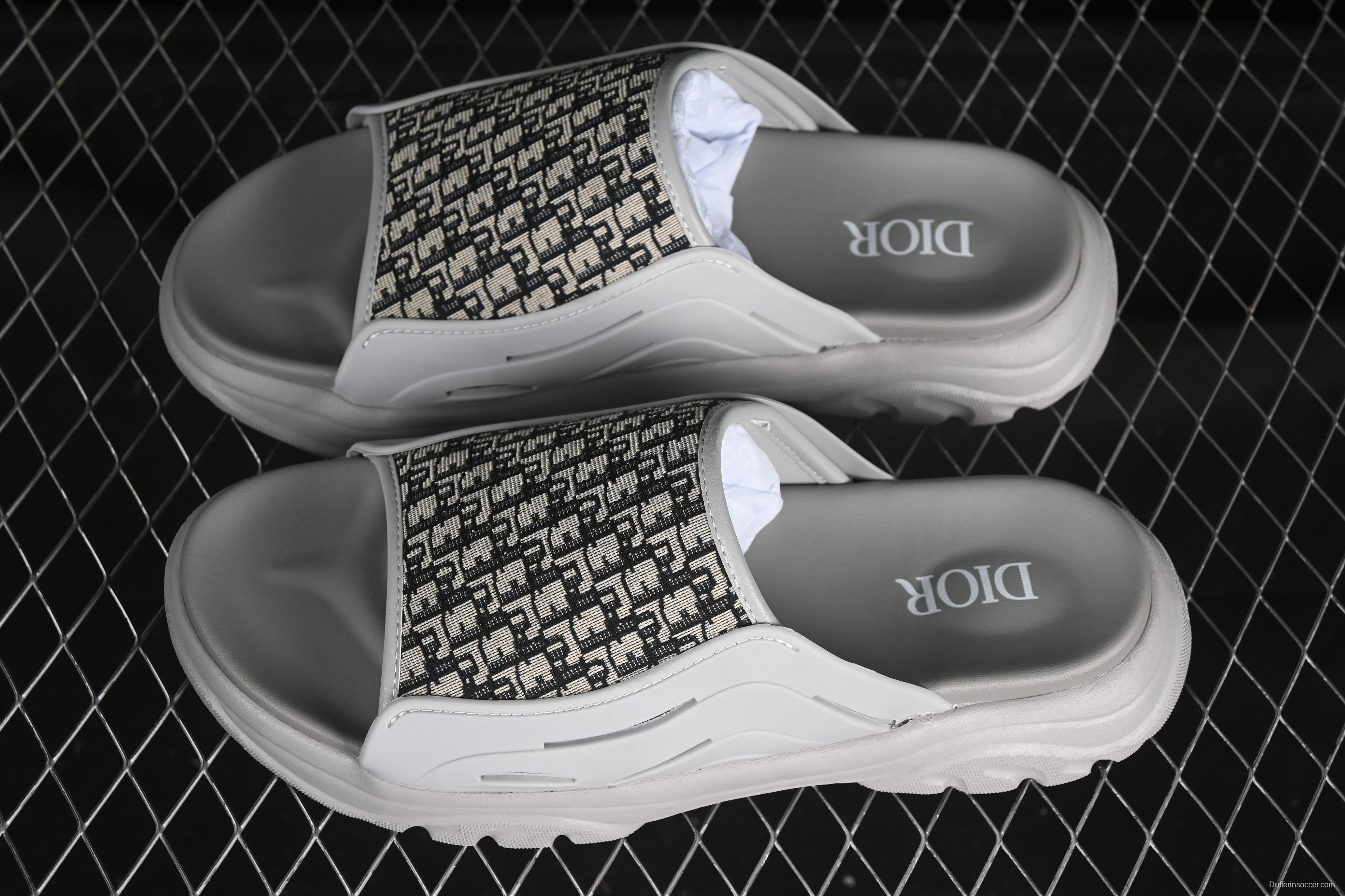 Dior H-Town Oblique Summer Men's Platform Casual Sandals - 3SA132ZYF