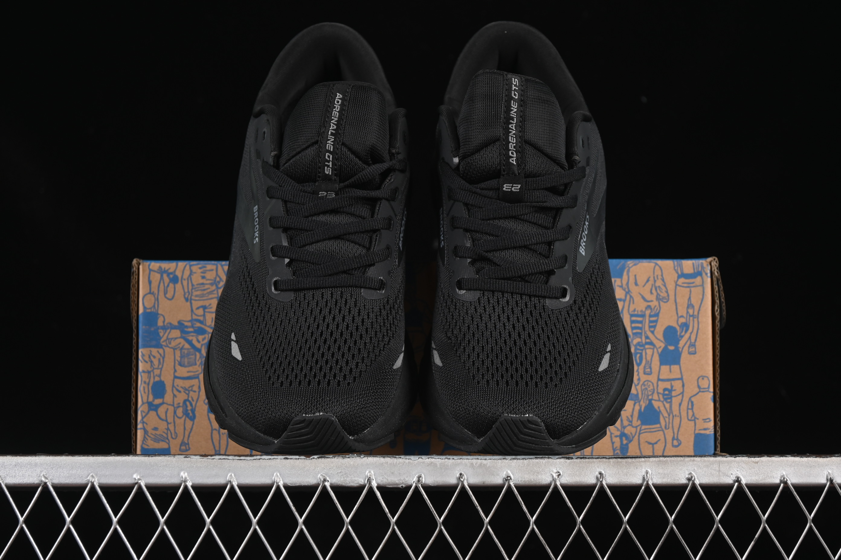 Brooks Adrenaline GTS 23 Running Shoes with Breathable Mesh Upper - 1103911D020