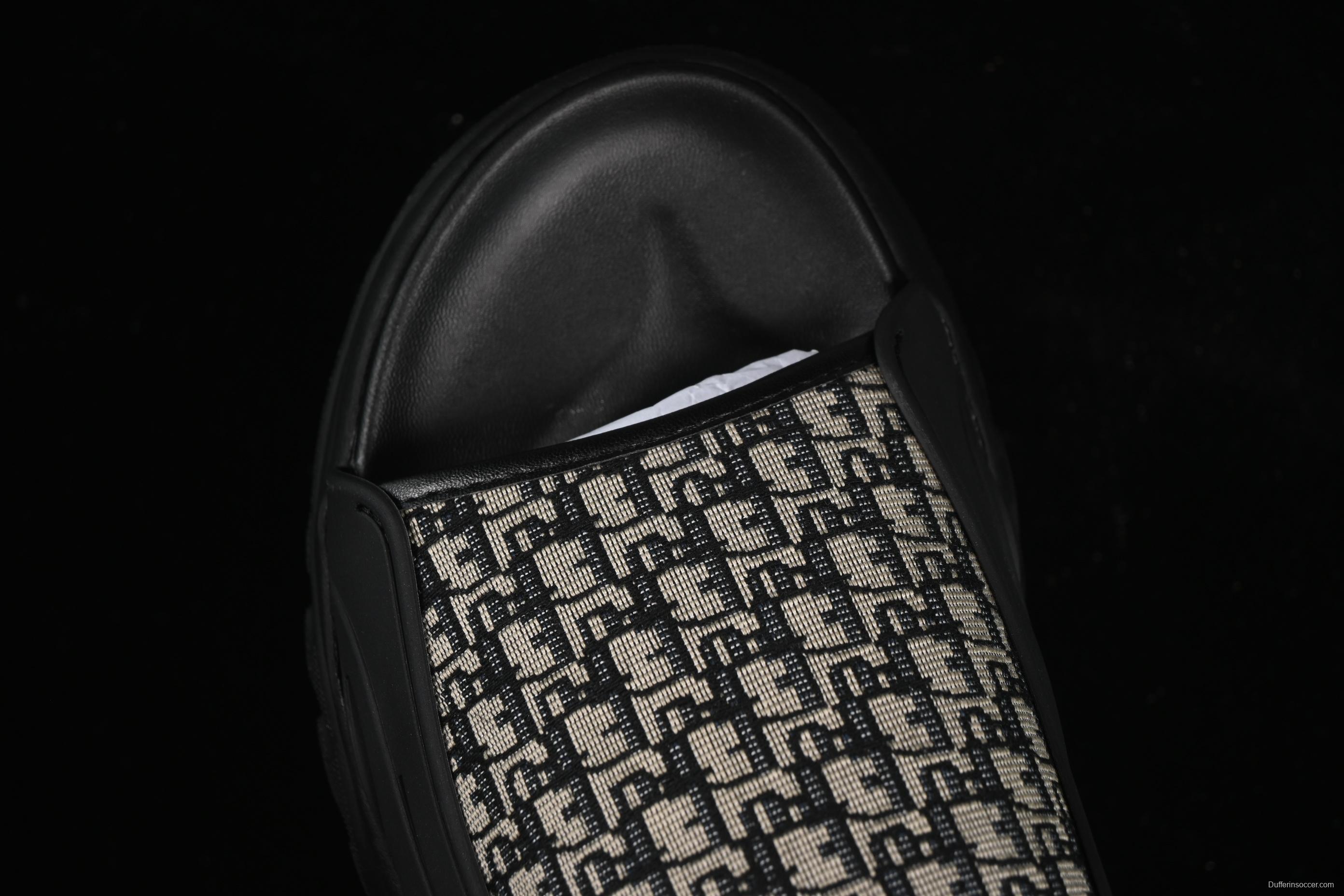 Dior H-Town Oblique Summer Men's Platform Casual Sandals - 3SA132ZYF