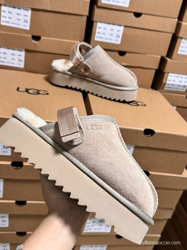2024 Women UGG Sand Suede Slippers MJ00170