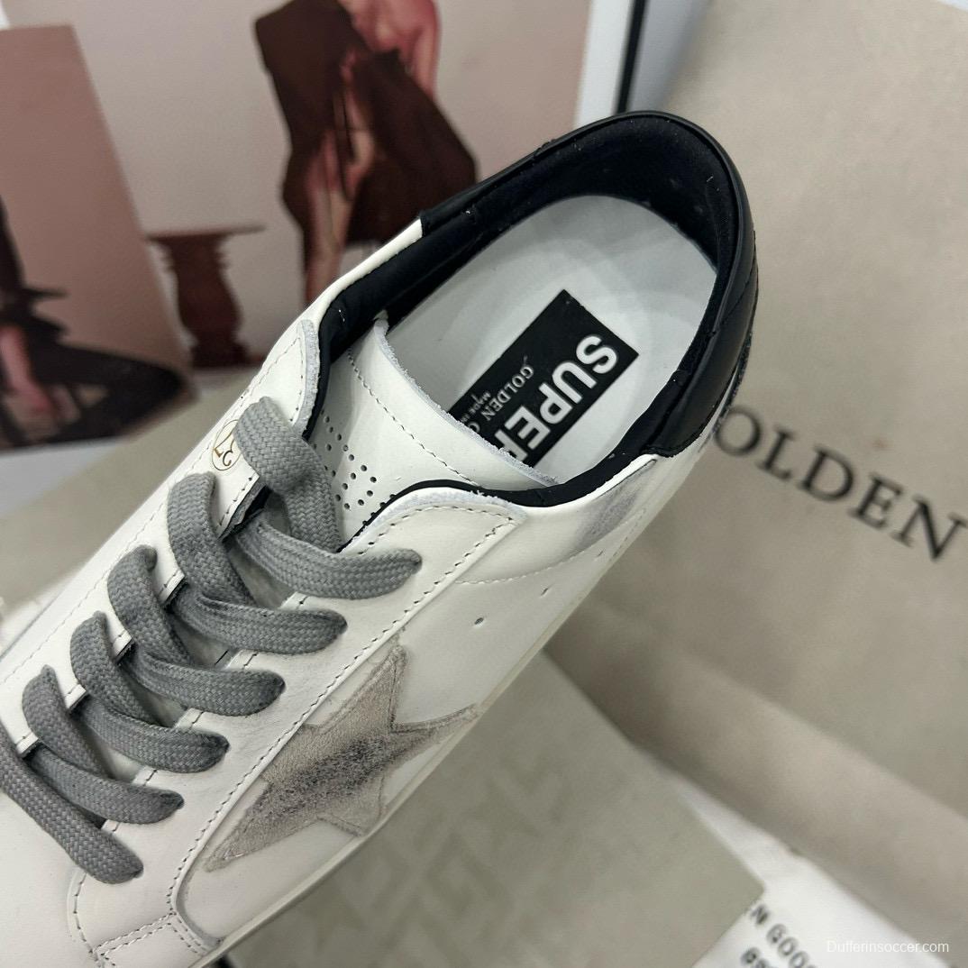 2024 Unisex GGDB White Black Leather Sneakers