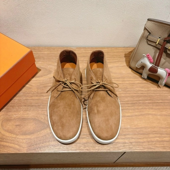 2025 Unisex H Brown Suede Classic Boots AS00380