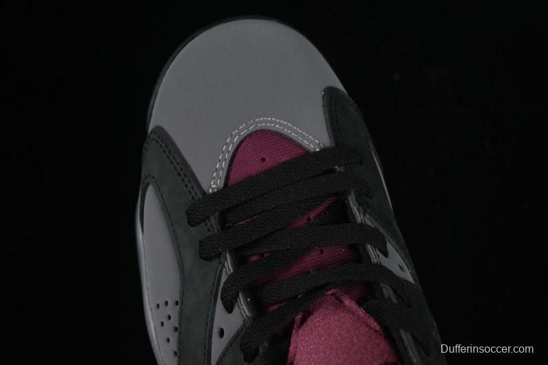 Nike Air Jordan 6 Retro Bordeaux Premium Suede Sneakers - CT8529-063