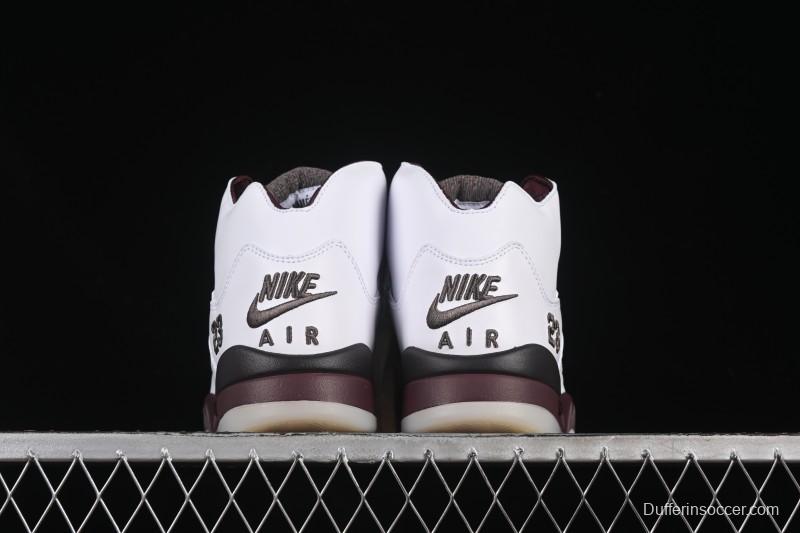 Nike A Ma Maniere x Air Jordan 5 Retro Basketball Shoes with Violet Ore Design - IB1528-100