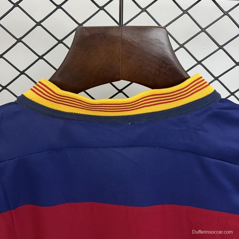 Retro 15/16 Kids Barcelona Home Size 16-28 Jersey