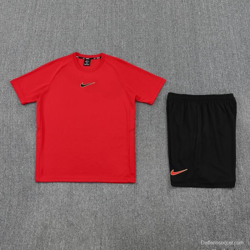 25/26 Nike Red Short Sleeve Jersey+Shorts